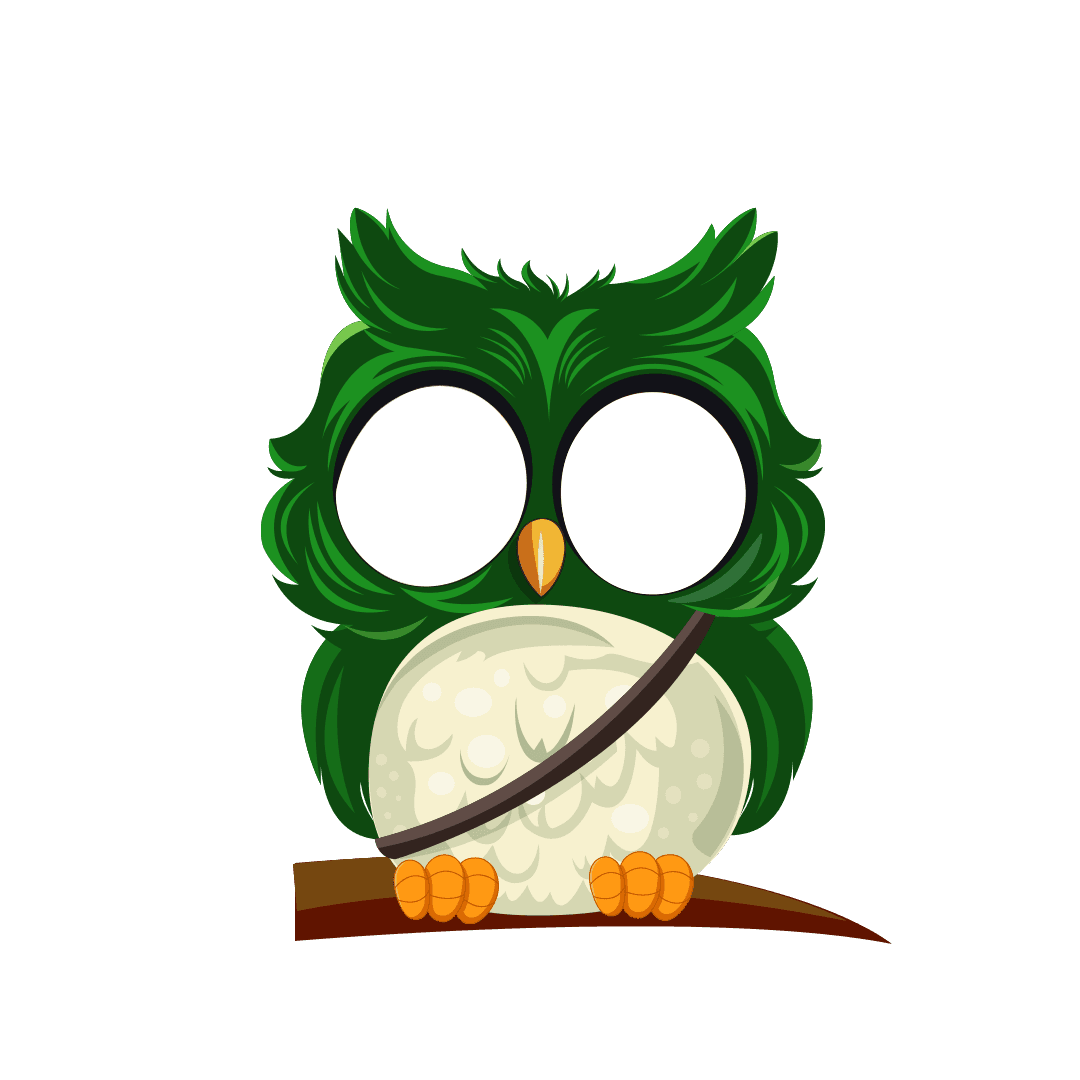 Adsomia owl mascot